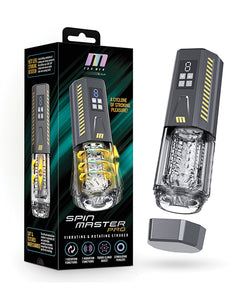 SpinMaster Pro Stroker Automático Masculino - Cinza