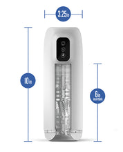 Load image into Gallery viewer, Robo-Bator Elite Vibrating Stroker for Men - White
