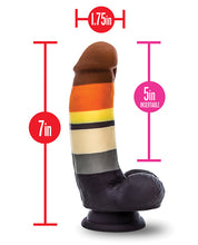 Load image into Gallery viewer, Pride by Avant P9 Multicolor Bear Pride Dildo - Artistic Pleasure Toy
