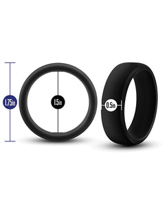 Silicone Multi-Color Go Pro Performance Cock Ring til Nydelse