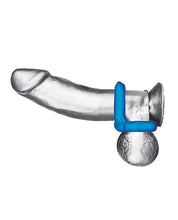 Încărcați imaginea în vizualizatorul Galerie, Blue Line C &amp; B Dual Cock &amp; Ball Stamina Enhancement Ring - Jelly Blue Pack Of 2
