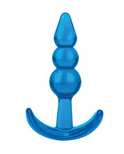 Load image into Gallery viewer, Blue Line C &amp; B 3.75&quot; Beginners Beaded Plug - Jelly Blue
