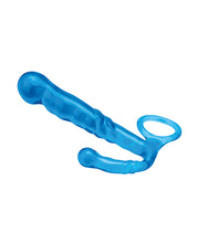 Load image into Gallery viewer, Blue Line C &amp; B 4.5&quot; Beginners Prostate Massager - Jelly Blue
