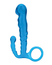 Load image into Gallery viewer, Blue Line C &amp; B 4.5&quot; Beginners Prostate Massager - Jelly Blue
