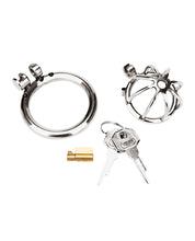 Load image into Gallery viewer, Petite Stainless Steel Male Chastity Device for Control
