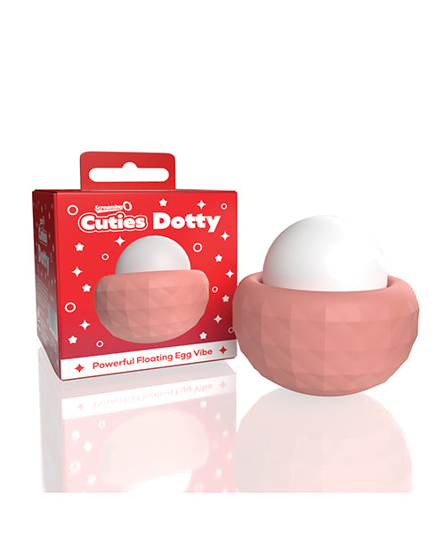 Screaming O Cuties Dotty Pleasure Egg Vibrator - Elegant Dusty Rose