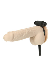 Load image into Gallery viewer, Bolo Bullet Vibrating Adjustable Cock Tie - Black
