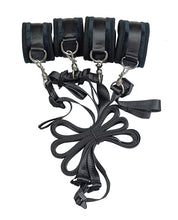 Load image into Gallery viewer, Sensual Submission 5-Piece Bed Restraint Set
