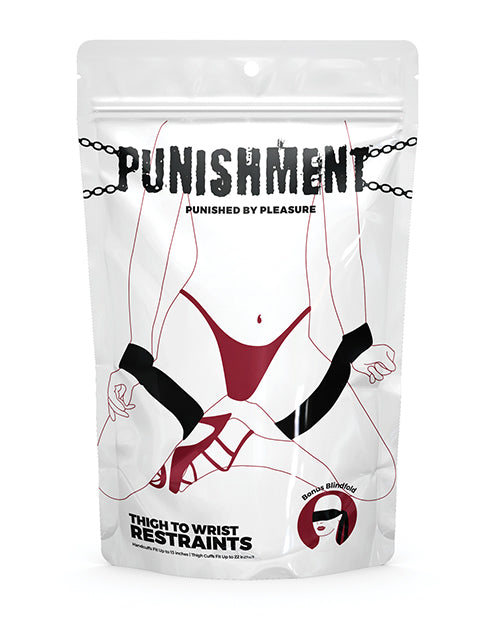 Thigh-to-Wrist Sensation Restraint Set