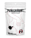 Punishment Bunny Tail Butt Plug - Svart