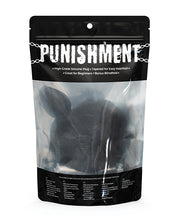 Load image into Gallery viewer, Punishment Bunny Tail Butt Plug - Black
