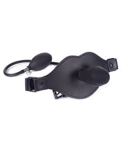 Load image into Gallery viewer, Spartacus Silicone Inflatable Dildo Gag with Adjustable Hand Pump
