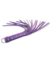 Spartacus 20" Chicote de Couro Roxo