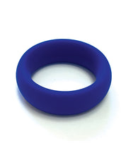 Load image into Gallery viewer, Spartacus 1.5 Blue Silicone Pleasure Ring for Enhanced Enjoyment
