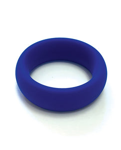 Spartacus 1.5 Blue Silicone Pleasure Ring for Enhanced Enjoyment