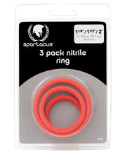 Încărcați imaginea în vizualizatorul Galerie, Spartacus Nitrile Cock Ring Set - Pack Of 3
