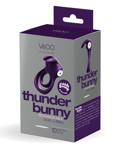 Vedo Thunder Rechargeable Dual Ring for Enhanced Pleasure