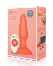 Load image into Gallery viewer, B-Vibe Rimming Plug 2 - Orange
