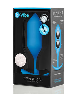 B-vibe Vægtet Snug Plug 5 - 350 G