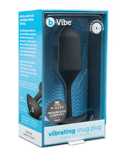 Cargue la imagen en el visor de la galería, B-Vibe Vibrador Ponderado Snug Plug XL - 247 g Negro
