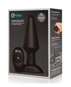 B-Vibe Rimming Plug XL - Schwarz