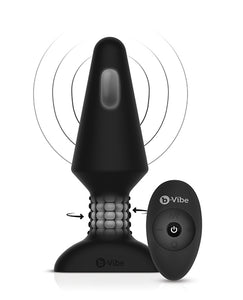 B-Vibe Rimming Plug XL - Negru