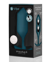 Load image into Gallery viewer, B-vibe Weighted Snug Plug 6 - G
