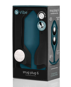 B-vibe Vægtet Snug Plug 6 - G