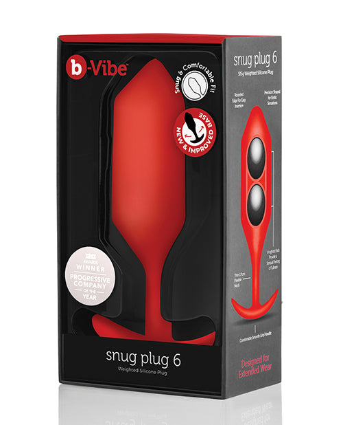 B-vibe Vægtet Snug Plug 6 - G