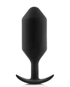 B-Vibe Plug Snug Pondéré 7 - 600 g Noir