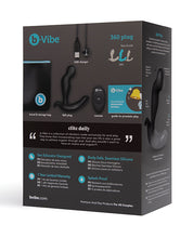 Load image into Gallery viewer, B-Vibe 360 Plug - Black
