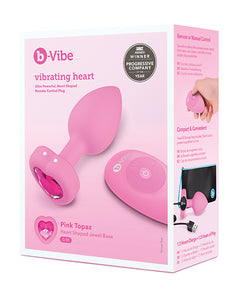 Plugue de coração vibratório B-vibe