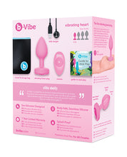 Load image into Gallery viewer, B-vibe Vibrating Heart Plug
