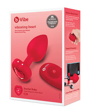 Load image into Gallery viewer, B-vibe Vibrating Heart Plug
