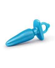 Load image into Gallery viewer, B-Vibe Butties Sleek Tapered Plug - Blue
