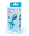 B-Vibe Butties Bulb Tapered Prostate Plug - Blu