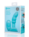 B-Vibe Advanced Remote Control Rimming Prostate Plug - Ozeanblau