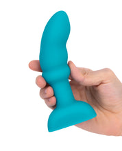 Carregue a imagem no visualizador da Galeria, B-Vibe Advanced Remote Control Rimming Prostate Plug - Azul Oceano
