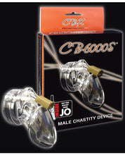 Load image into Gallery viewer, CB-6000S Short Male Chastity Device with Lock and Comfort Fit
