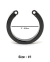 Black U-Ring Replacement for CB-X Chastity Devices Size 1