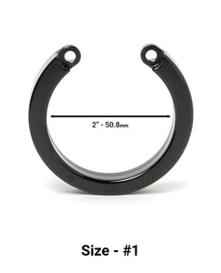 Black U-Ring Replacement for CB-X Chastity Devices Size 1