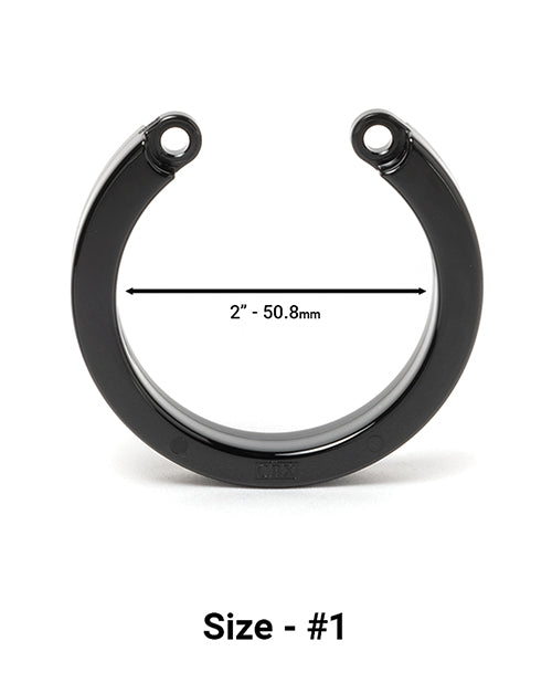 Substituição do U-Ring Preto para Dispositivos de Castidade CB-X Tamanho 1