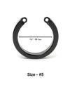 Universal Black U-Ring #5 for CB-X® Chastity Devices