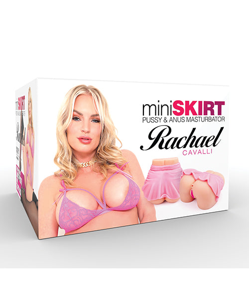 Rachel Cavalli Mini Skirt Realistisk Dual-Åbning Masturbator