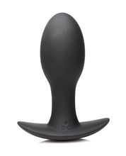 Încărcați imaginea în vizualizatorul Galerie, Curve Novelties Rooster Rumbler Medium Vibrating Silicone Anal Plug - Black
