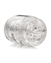 Carregue a imagem no visualizador da Galeria, Curve Novelties Mistress Dual Entry Mini Masturbator - Transparente
