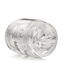 Curve Novelties Mistress Dual Entry Mini Masturbator - Clear