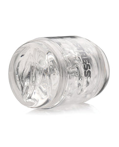 Curve Novelties Mistress Dual Entry Mini Masturbator - Clear