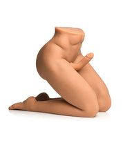 Carregue a imagem no visualizador da Galeria, Parceiro Sexual Masculino Controlado Remotamente com Dildo de Silicone Aquecido e com 7&quot; de Movimento de Empurrar
