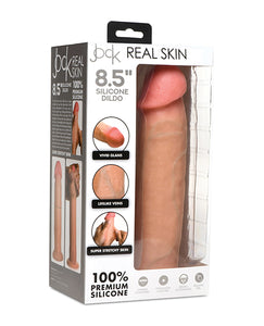 Dildo de Silicone de Densidade Dupla Realista de 8,5" com Ventosa